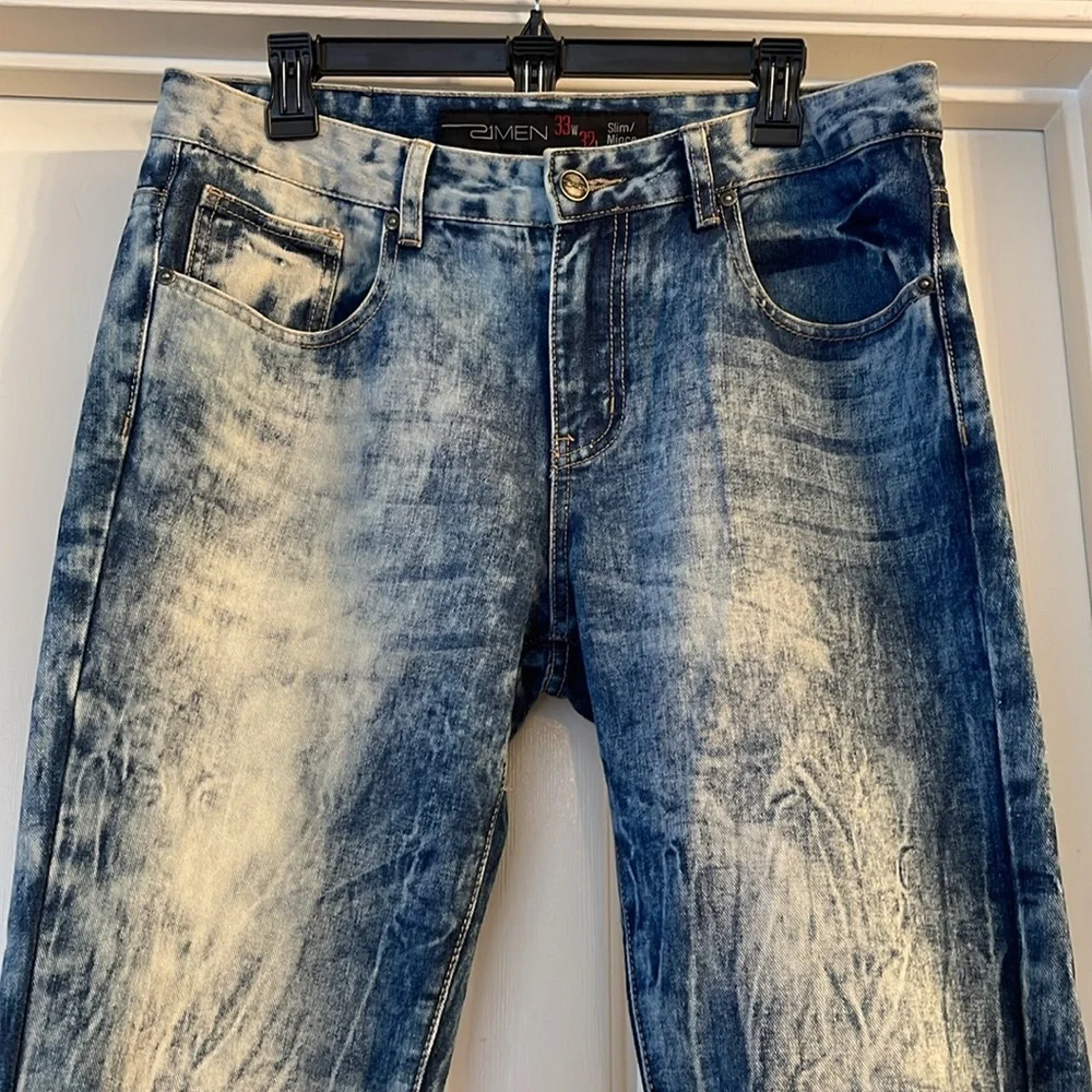 21Men slim/mince jeans size 33W x 32L - Picture 2 of 8